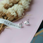 Rabbit Earrings silver