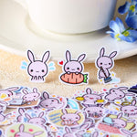 40pcs Rabbit stickers & FREE SHIPPING