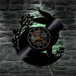 Rabbit Silhouette Wall Clock