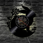 Rabbit Silhouette Wall Clock