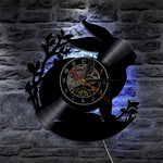 Rabbit Silhouette Wall Clock