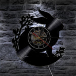 Rabbit Silhouette Wall Clock