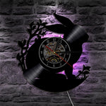 Rabbit Silhouette Wall Clock