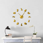 Rabbit  3D wall clock