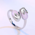 Rabbit Ring 925 sterling silver