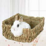 Natural Grass Bed Nest for Rabbits